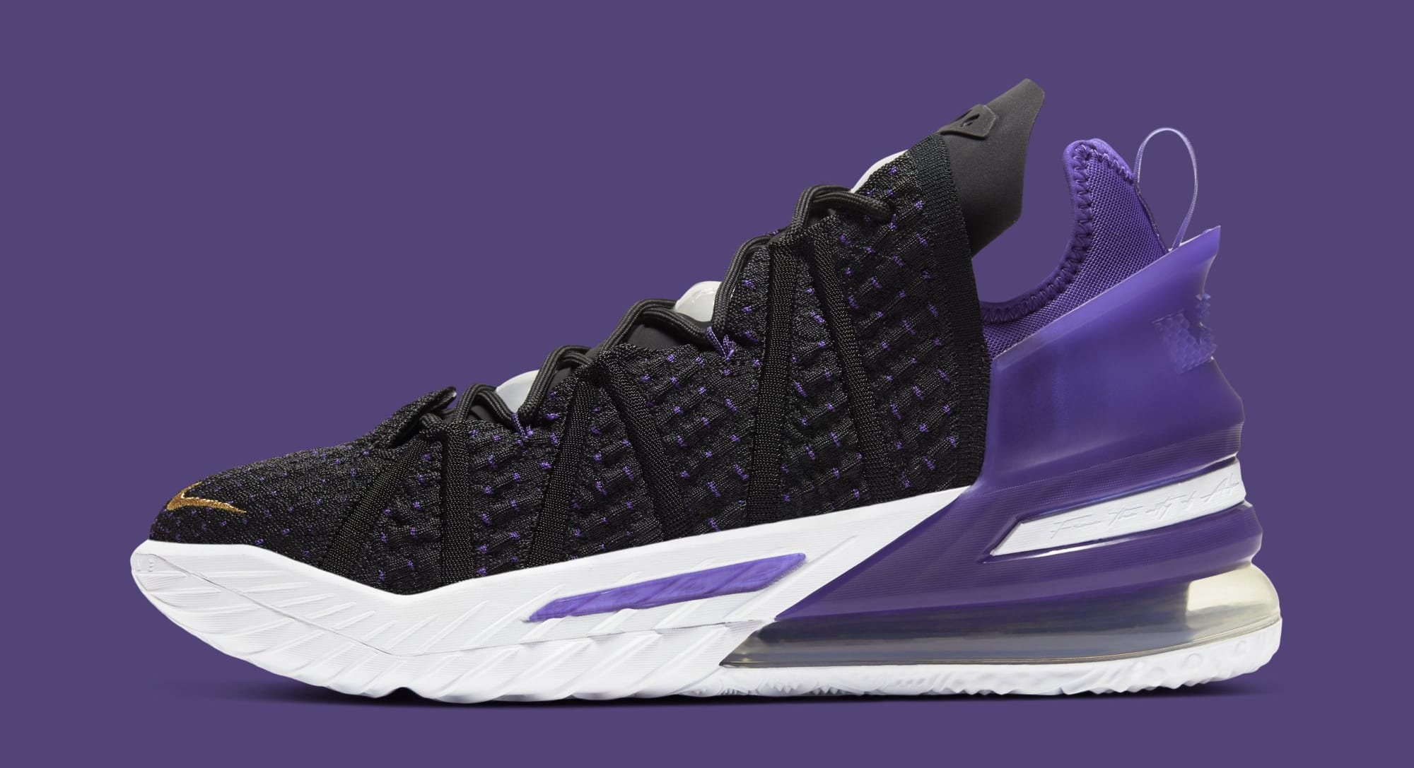 Nike LeBron 18 'Lakers' CQ9283-004 Lateral