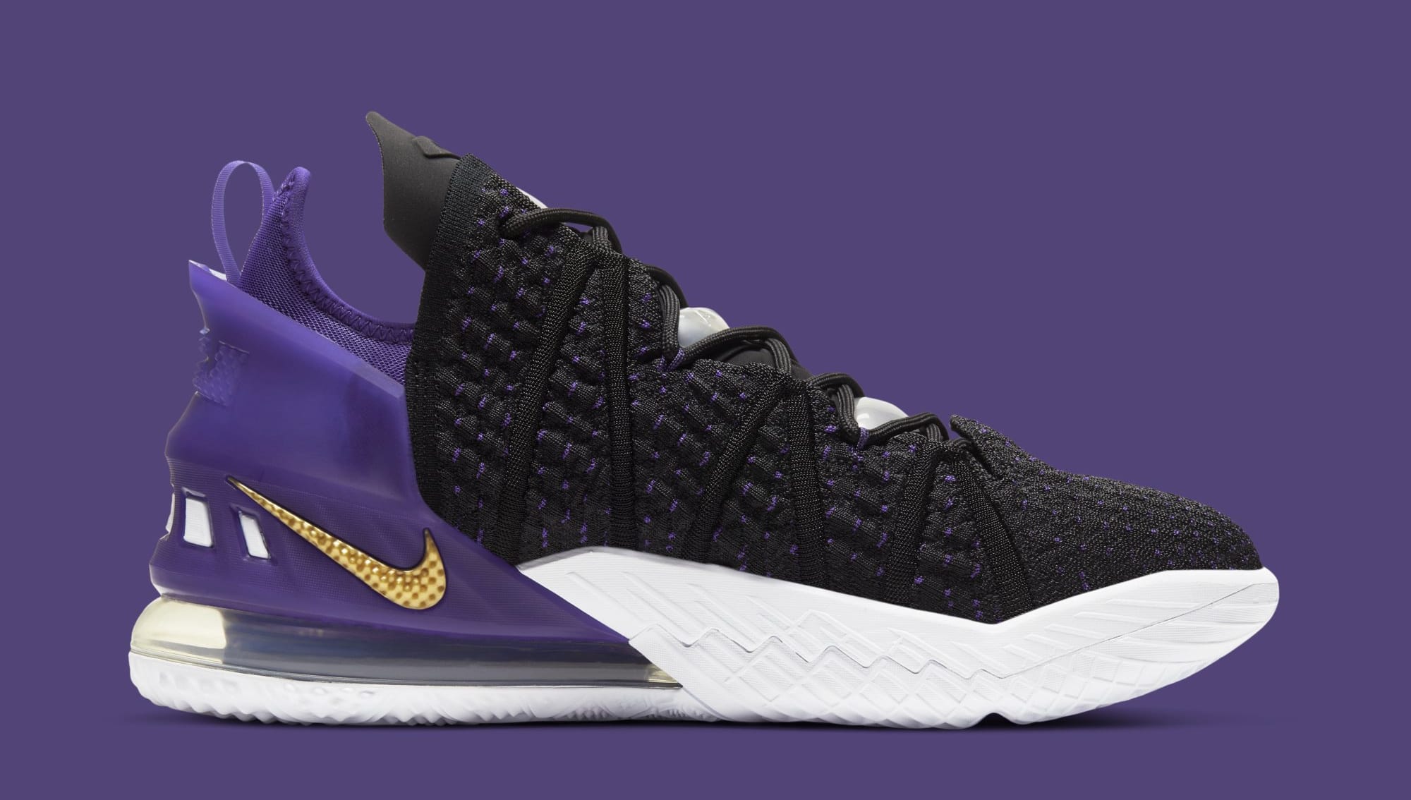 Nike LeBron 18 'Lakers' CQ9283-004 Medial