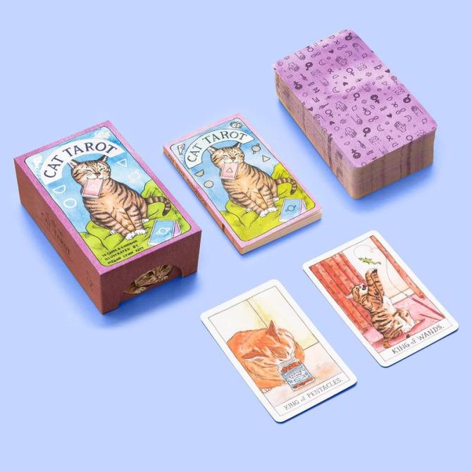 STYLECASTER | tarot cards cat deck