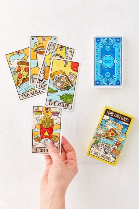 STYLECASTER | tarot cards food fortunes deck