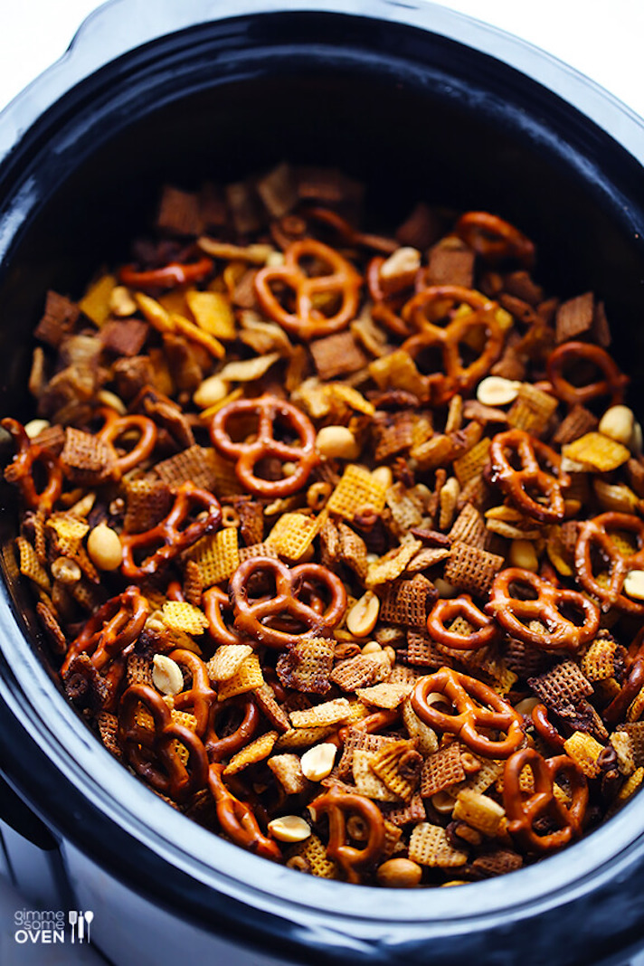 STYLECASTER | 12 Holiday Appetizers You Can Make in a Slow Cooker | Chex Mix