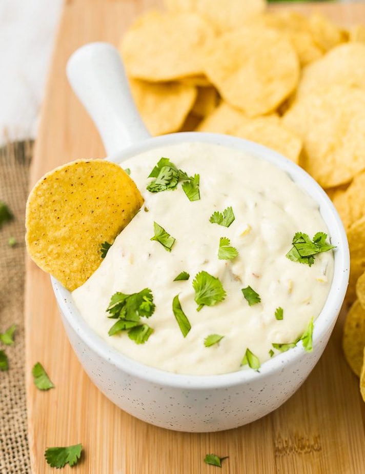 STYLECASTER | 12 Holiday Appetizers You Can Make in a Slow Cooker | Queso Blanco