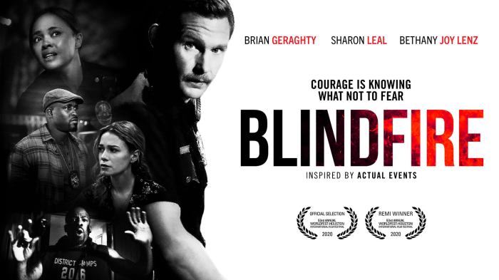 'Blindfire' key art