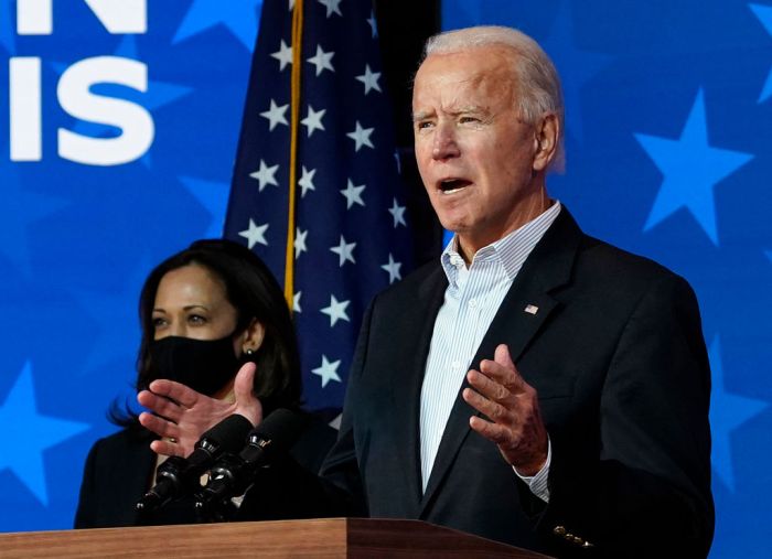 Democratic Presidential Nominee Joe Biden Attends Briefings In Wilmington