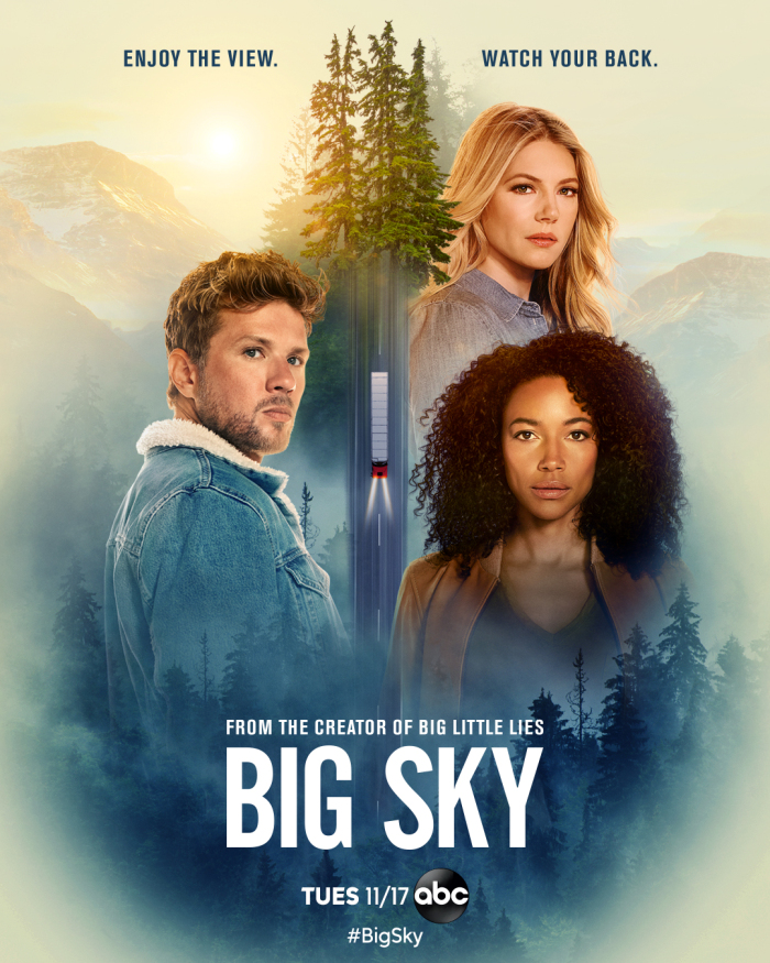 Key art and Production stills for "Big Sky"