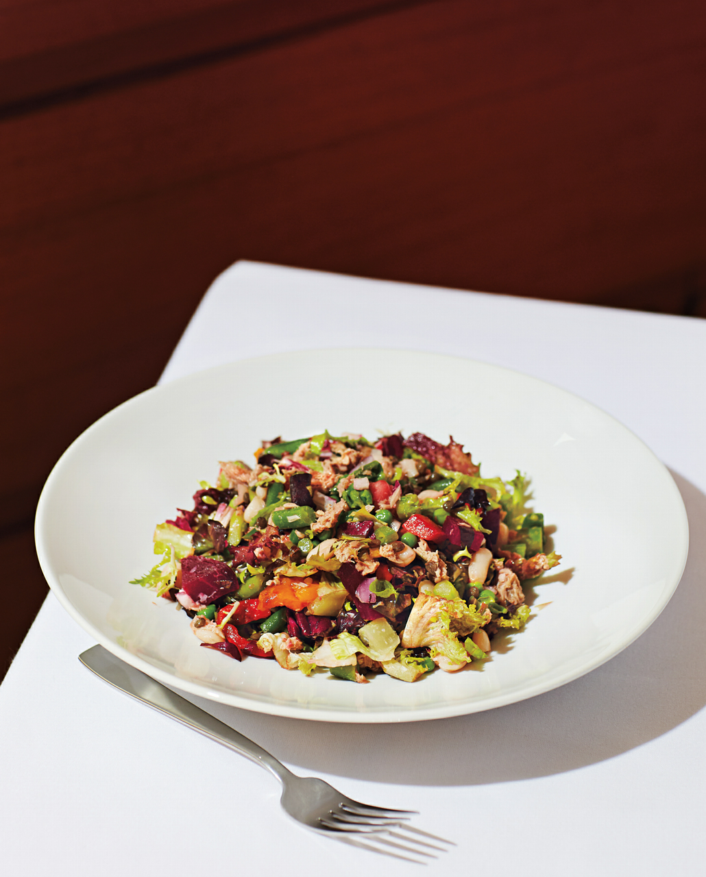 One of Strausman's famous chopped salads.
