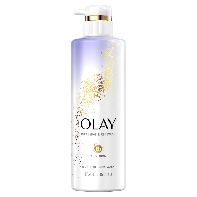 olay cleansing renewing body wash