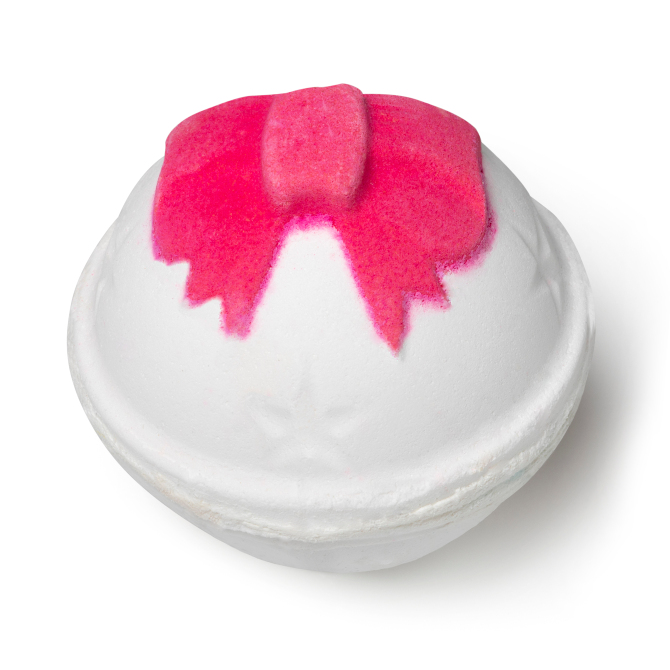 lush jingle bells bath bomb