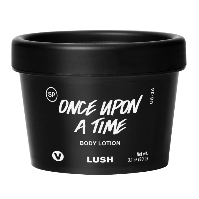 lush once upon a time body lotion 