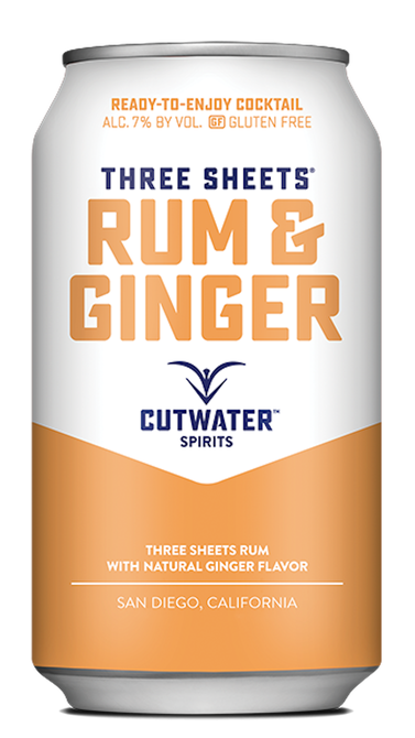 STYLECASTER | 13 Canned Cocktails for Summer Days When Beer Won't Cut It | Cutwater Spirits Rum and Ginger