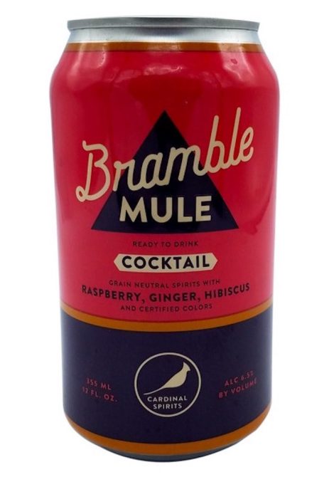 STYLECASTER | 13 Canned Cocktails for Summer Days When Beer Won't Cut It | Cardinal Spirits Bramble Mule