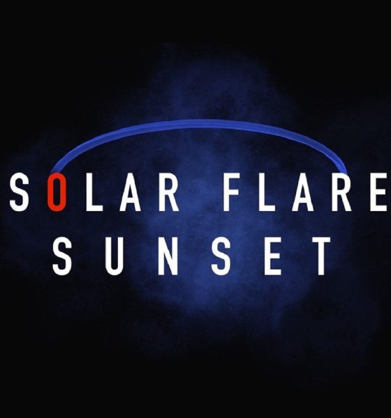 SOLAR FLARE SUNSET