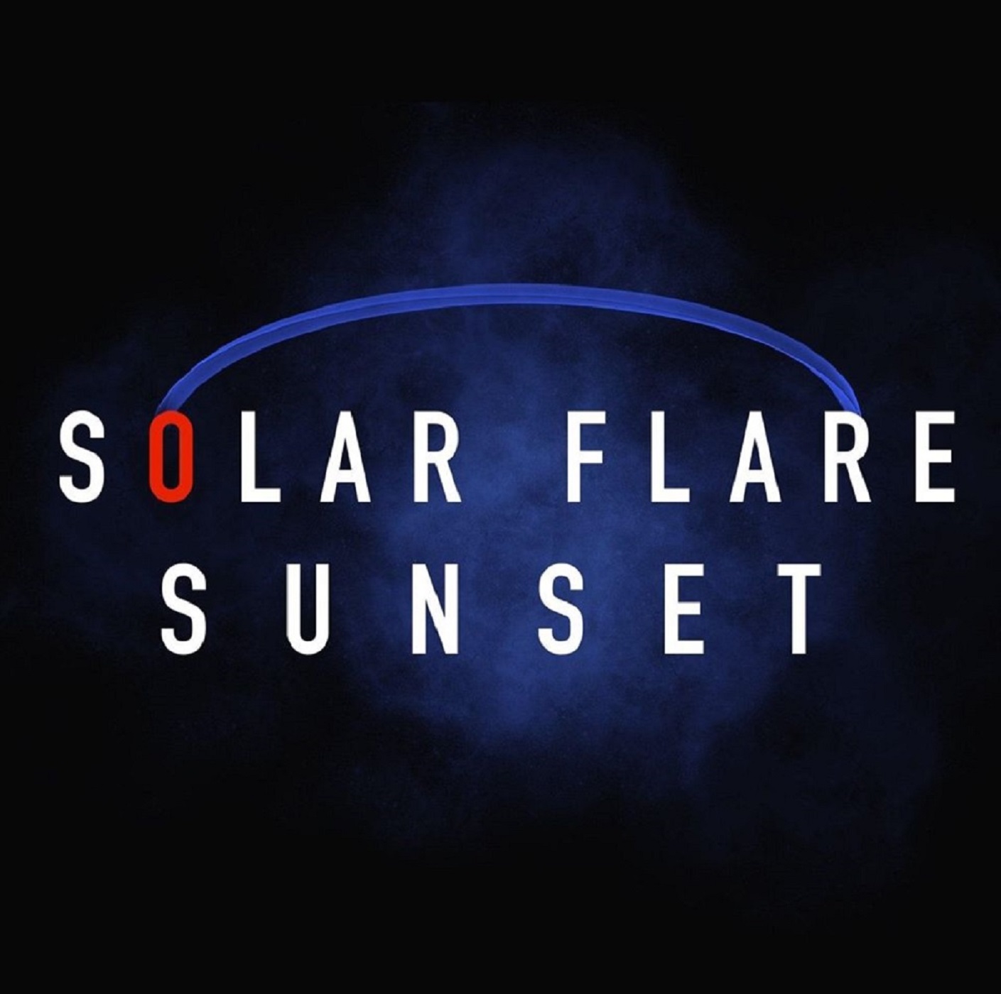 SOLAR FLARE SUNSET