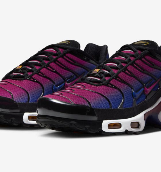 The launch date for the Nike Air Max Plus x Patta "FC Barcelona" Edition has been revealed.