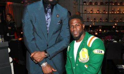 Kevin Hart and LeBron James