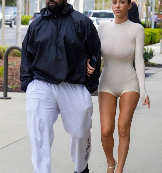 Kanye West and Bianca Censori