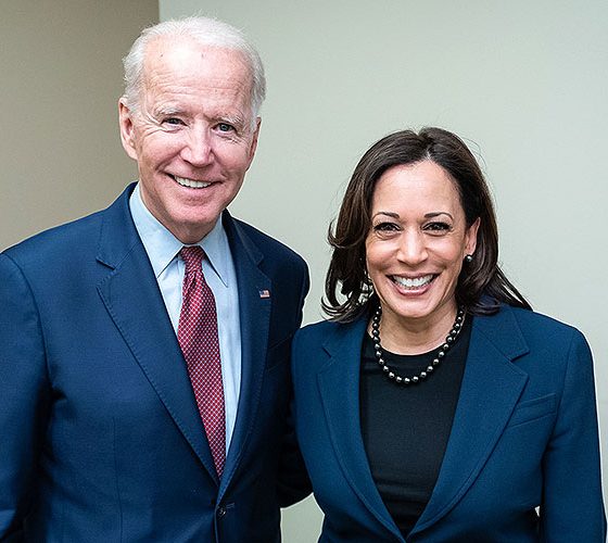 Joe Biden and Kamala Harris