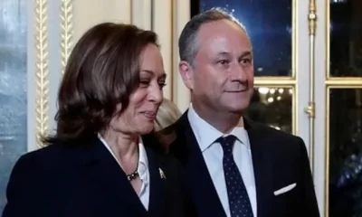 Kamala Harris and Doug Emhoff