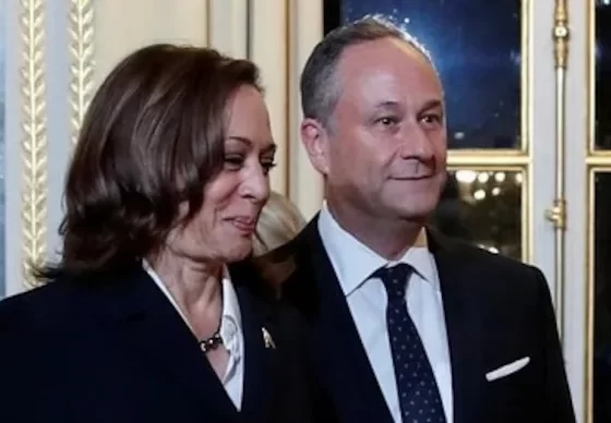 Kamala Harris and Doug Emhoff