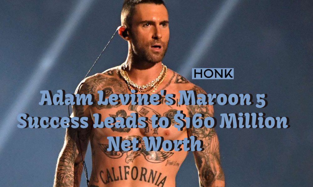 Adam Levine's Maroon 5 Success Leads to 160 Million Net Worth(00)