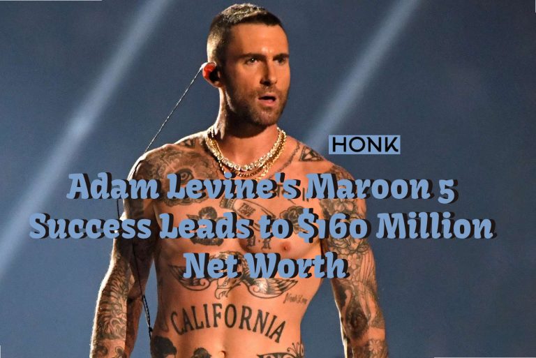 Adam Levine's Maroon 5 Success Leads to $160 Million Net Worth